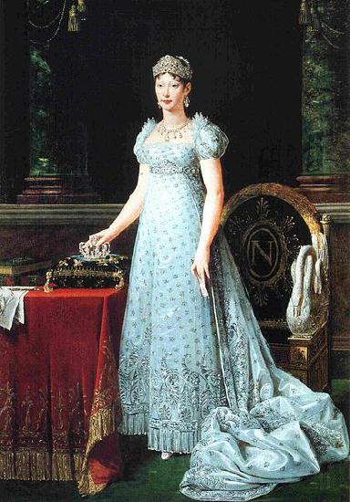 Robert Lefevre Portrait of Marie-Louise of Austria, wife of Napoleon and empress of France